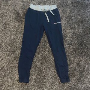 Champion navy blue sweat pants joggers